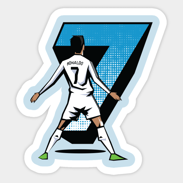 Cristiano Ronaldo Sticker by juicegraphics91